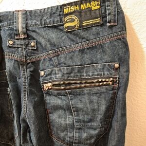 Vintage 90s Mish Mash Jeans 38/32 Mens